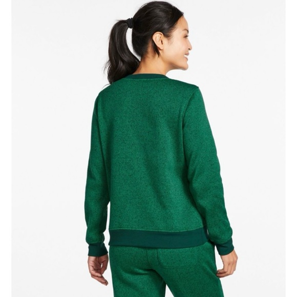 L.L. Bean Women's Lightweight Sweater Fleece Top - Picture 2 of 10